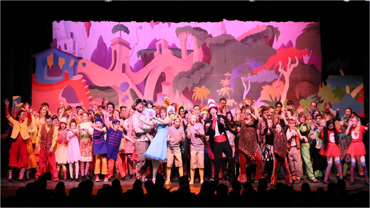 Seussical, 2017.. Arrow down for more description.